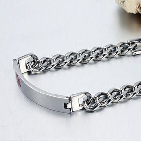 Stainless Steel Medical Bracelet