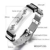 Custom Stainless Steel Men's Bracelet