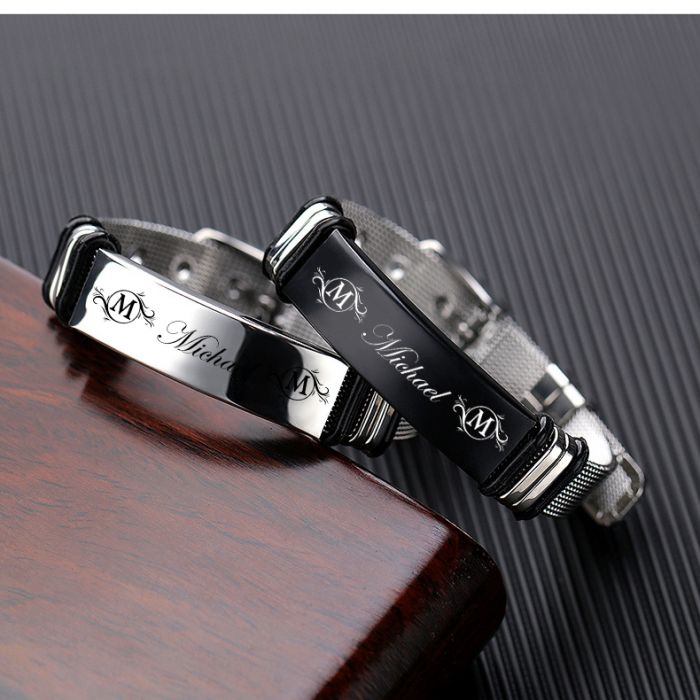 Custom Stainless Steel Men's Bracelet