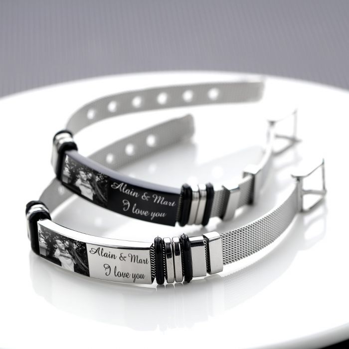 Custom Stainless Steel Men's Bracelet