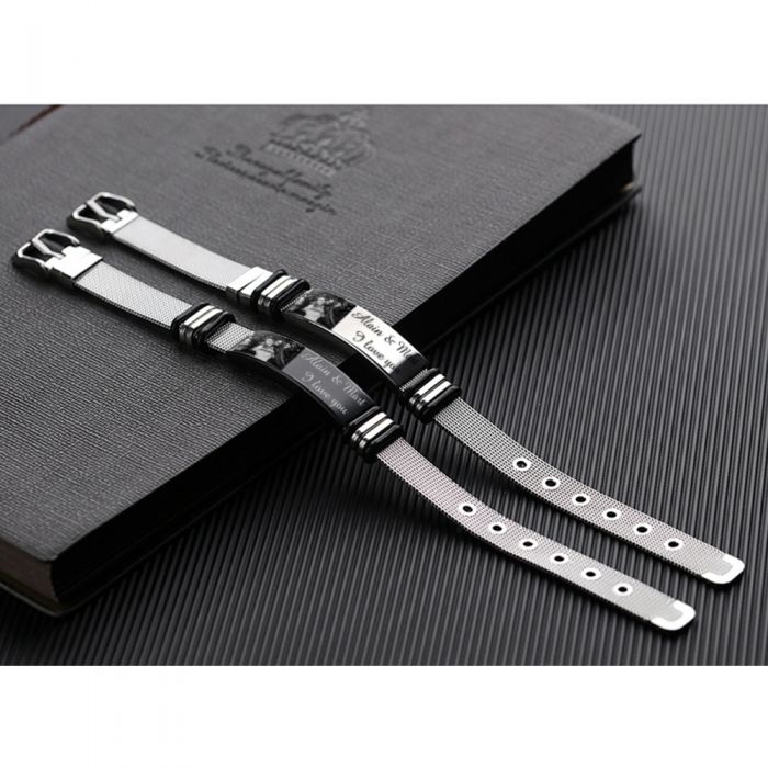 Custom Stainless Steel Men's Bracelet