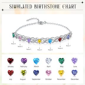 Custom Birthstone Bracelet