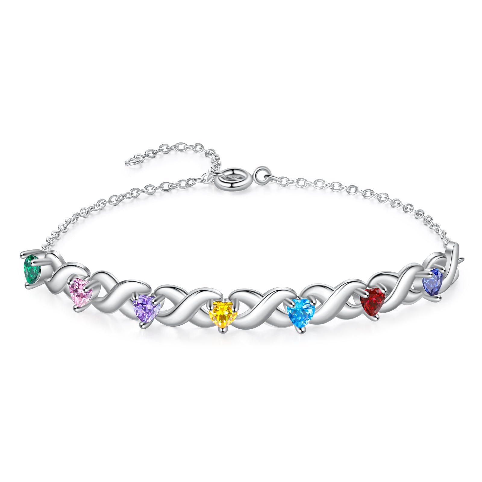 Custom Birthstone Bracelet