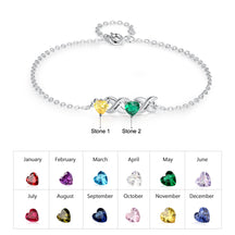 Custom Birthstone Bracelet