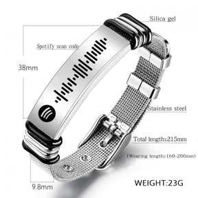 Custom Stainless Steel Men's Bracelet