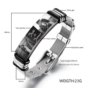 Custom Stainless Steel Men's Bracelet