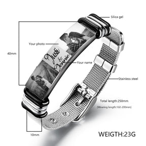 Custom Stainless Steel Men's Bracelet