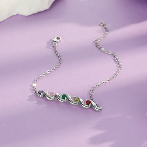 Custom Birthstone Bracelet