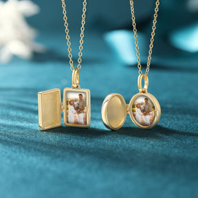 Custom Name Photo Necklace